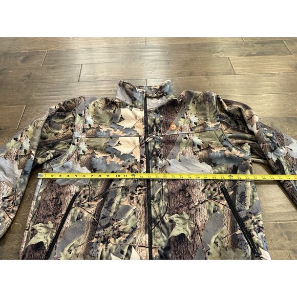 Kings Camo Big Horn Mens Camo Arm Zip Off Hunting Softshell Full Zip Jacket XL - Picture 9 of 9